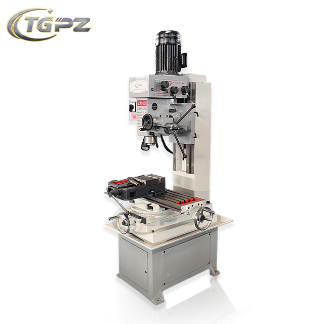 PENGZHENG Vertical Drill Mill ZX50C Medium Duty General Use Geared Head Milling Machine Drilling Slotting Tapping Routing Manual