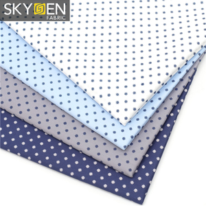 Textile satin à décharge Skygen <span class=keywords><strong>coton</strong></span>, vente en gros, tissu en <span class=keywords><strong>coton</strong></span> <span class=keywords><strong>imprimé</strong></span>, pour chemises et vêtements - Product Image 2