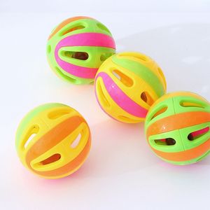 כדור צעצוע המוכר הטוב ביותר פלסטיק חתול כדור עם פעמון - Product Image 1