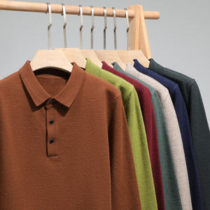 Moda autunno e inverno nuovo maglione da uomo di alta qualità <span class=keywords><strong>Pullover</strong></span> Casual <span class=keywords><strong>POLO</strong></span> <span class=keywords><strong>Polo</strong></span> a maglia a maniche lunghe - Product Image 4