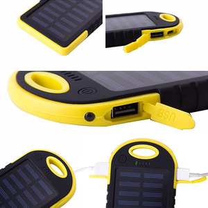 2019 de la fábrica Venta caliente portátil impermeable de energía Solar 4000mAh con linterna LED y brújula - Product Image 6