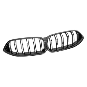 ABS Gloss Black Double Slat Center Grille Mesh Front Bumper Kidney for 8 Series G14 G15 G16 2020+ - Product Image 2