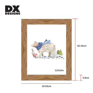 DX Thiết kế sinh thái thân thiện bằng gỗ khung ảnh 4*6 5*7 8x10 11*14 inch đám cưới trang trí nội thất - Product Image 3