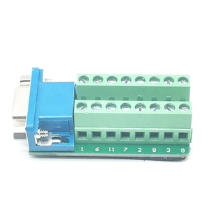 DB15-M2 VGA 15 Pin Cắm Nữ Breakout Thiết Bị Đầu Cuối Kết Nối 3 Dòng Cổng Song Song Nữ Adaption Terminal 3 + 4 3 + 6 3 + 9 - Product Image 6