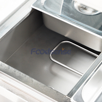 Armoire de maintien chauffée à usage commercial en acier inoxydable Bain Marie Buffet Food Warmer Display