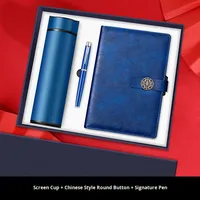 Ensemble cadeau d'entreprise avec logo personnalisé - Ensemble de carnets pratiques pour les événements d'entreprise et les réunions annuelles