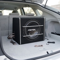 Subwoofer passif de 12 pouces, 400 W RMS, 1400 W de crête, 4 ohms, 20-180 Hz, haut-parleur de basses pour voiture, PISTOL 308D4SW