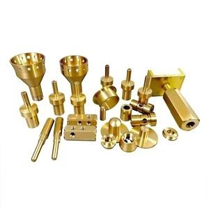 บริการงานกลึง CNC สำหรับชิ้นส่วนทองเหลืองและเหล็กกล้าไร้สนิม (รับผลิตตามคำสั่งงานเฉพาะ ชิ้นส่วนกลึงและกัดที่มีความแม่นยำสูง) - Product Image 5