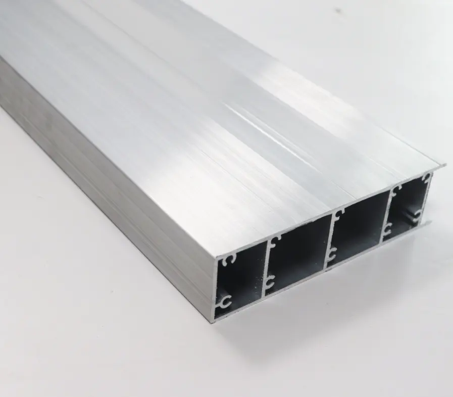 6063 T5 양극 산화 처리 된 실버 8cm 금속 perfiles de aluminio 사용자 정의 중국 제조 업체 알루미늄 프로필