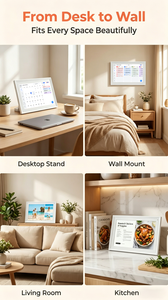 ปฏิทินดิจิตอล WIFI ขนาด 21.5 นิ้ว สำหรับ Frameo/ Whale Framely / Fotocube ซิงค์ภาพแสดงผลบนหน้าจอสัมผัส - Product Image 5