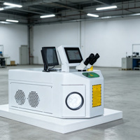 Soudeuse laser à points YAG 200W, nouvelle génération, équipement de soudage laser professionnel pour bijoux en or