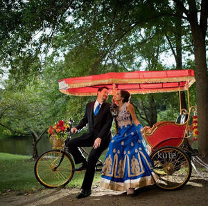 Tricycle manuel à 3 roues Becak Rickshaw Cyclo - Product Image 1