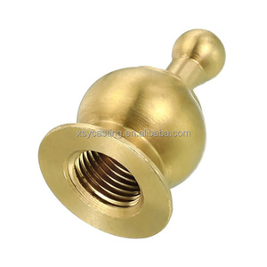Tùy Chỉnh Chất Lượng Cao CNC Bệ Chải Cơ Sở Brass/Đồng Bộ Phận Đèn - Product Image 5