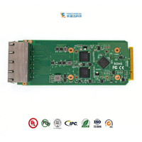 Assemblage de circuits imprimés FR4 haute fréquence sur mesure avec finition HASL/ENIG/OSP en cuivre de 1 à 4 oz, épaisseur de 0,2 à 6,0 mm, tailles personnalisées