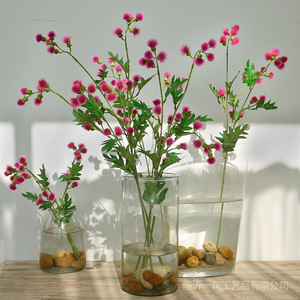 ดอกไม้ประดิษฐ์ยี่ห้อ Yihua ดอกไม้ไหมสีเหลืองสไตล์ชนบท ตกแต่งบ้าน ตกแต่งหน้าต่าง - Product Image 4
