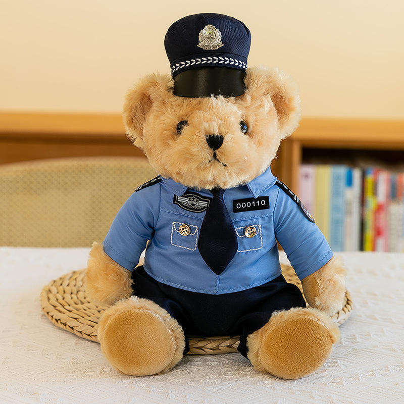 Brown-police bear [tie]]