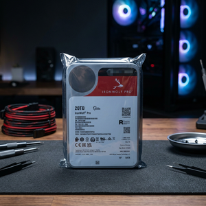 ฮาร์ดไดรฟ์ 20TB IronWolf Pro NAS ขนาด 3.5 นิ้ว SATA HDD 7200 RPM แคช 256MB สำหรับเซิร์ฟเวอร์จัดเก็บข้อมูลเครือข่าย - Product Image 1
