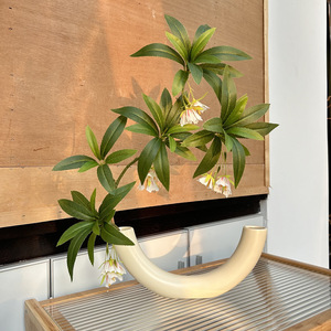 Nuevo Florero de Cerámica con Diseño de Tubería de Agua, Decoración para el Hogar, Flores Artificiales - Product Image 1