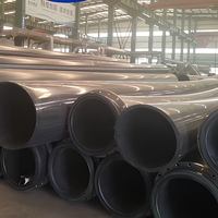 Tuyau de transport de boue Haohua DN273 en UHMWPE résistant aux basses températures, moulé, adapté aux régions froides, aux mines en plein air et aux transporteurs de boue toutes saisons