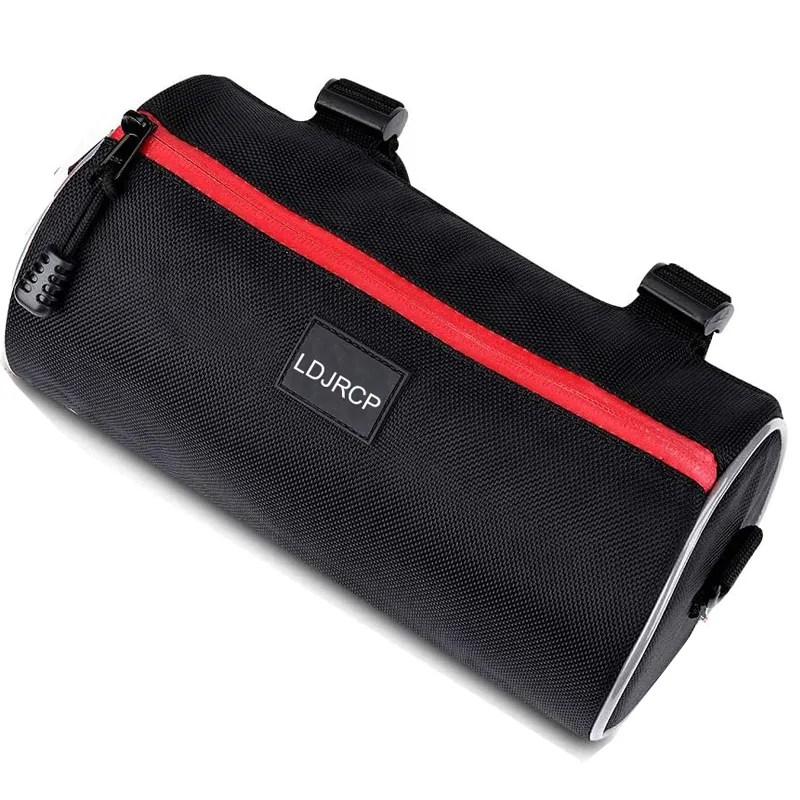 Custom Outdoor Training Gym Bags Waterproof Travel Bike Front Frame Pouch OEM Rolling Shoulder Purse Bicycle Handlebar Bag