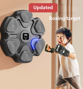 Intelligent Music Boxing Machine Trainer Réseau Rouge Réaction Mur Cible Boxe Cible Maison Enfants Hit Rhythm - Product Image 3