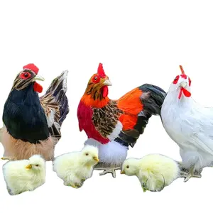 부활절 시뮬레이션 모피 아기 병아리 현실적인 동물 장난감 박제 실물 같은 닭 동물 봄 부활절 선물 플러시
