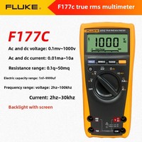 Multímetro Digital FLUK F175C de Alta Precisión True RMS, Medidor Universal con 1 Año de Garantía, Soporte OEM Personalizado, Mediciones Industriales
