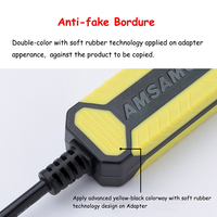 AMSAMOTION IC200CBL500 - Cable de Programación USB Industrial con Conductor de Cobre y Aislamiento de PVC para Descarga de Datos de PLC VersaMax Nano Micro