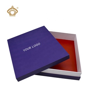 Sang Trọng bạc lá Matt cán tối giản hộp giấy handmade cao cấp bao bì thấp moq bán buôn thanh lịch trường hợp quà tặng - Product Image 5