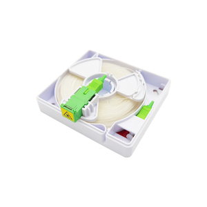 Kích thước nhỏ 1 cổng sợi chấm dứt hộp vô hình 0.9mm sợi cáp SC LC kết nối trong nhà sợi quang faceplate - Product Image 5