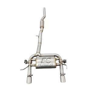 Tuyau d'échappement Catback en acier inoxydable de qualité supérieure pour <span class=keywords><strong>Audi</strong></span> <span class=keywords><strong>TT</strong></span> <span class=keywords><strong>MK1</strong></span> 1.8T, système d'échappement, silencieux, performance racing, soupape d'échappement - Product Image 4