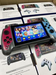 X13 5.5 "Xách Tay 3000 Trò Chơi Cầm Tay Android Trẻ Em Retro Xách Tay <span class=keywords><strong>Video</strong></span> Trò Chơi Máy Nghe Nhạc HD Trò Chơi Giao Diện Điều Khiển - Product Image 3