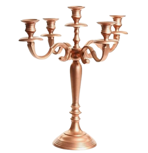 Chandelier exquis candélabre chambre table décor à la maison Restaurant vaisselle bougeoir décoratif - Product Image 3