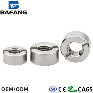 Écrou rond fendu en acier inoxydable 304 de haute qualité M3 M4 M5 M6 M8 <span class=keywords><strong>M10</strong></span> M12 Toutes les tailles peuvent être personnalisées - Product Image 4