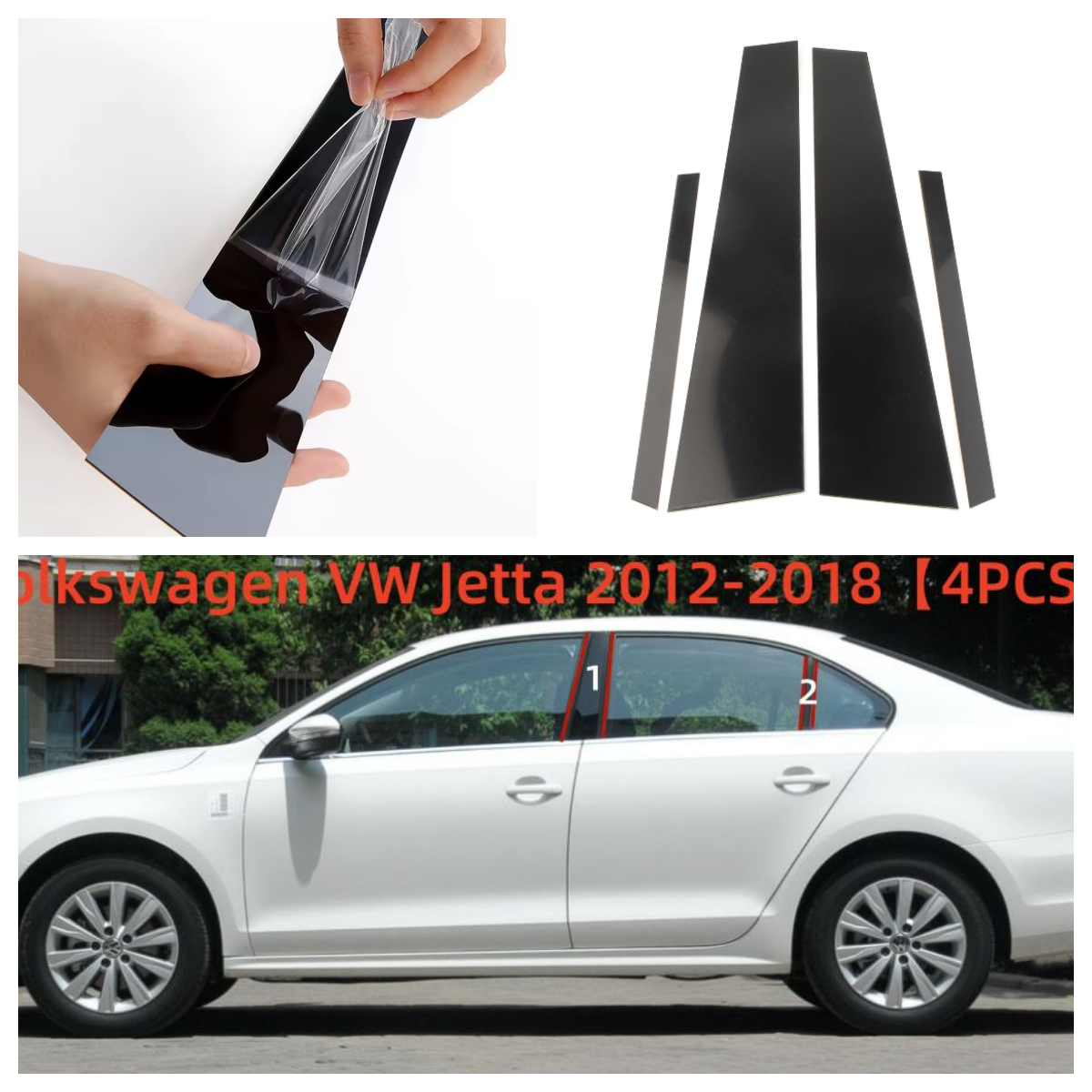 Black mirror  VW Jett MK6 2012-2018