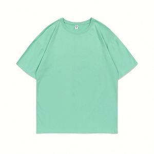 เสื้อยืดผู้ชายขนาดใหญ่ออกแบบเองพิมพ์ลายด้วยสีที่แตกต่างกันของโลโก้ - Product Image 5