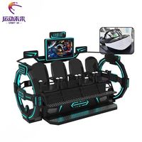 Atracciones de Parque de Diversiones SportVR, Simulador de Realidad Virtual, Cine 9D, Montaña Rusa 5D, Cine VR