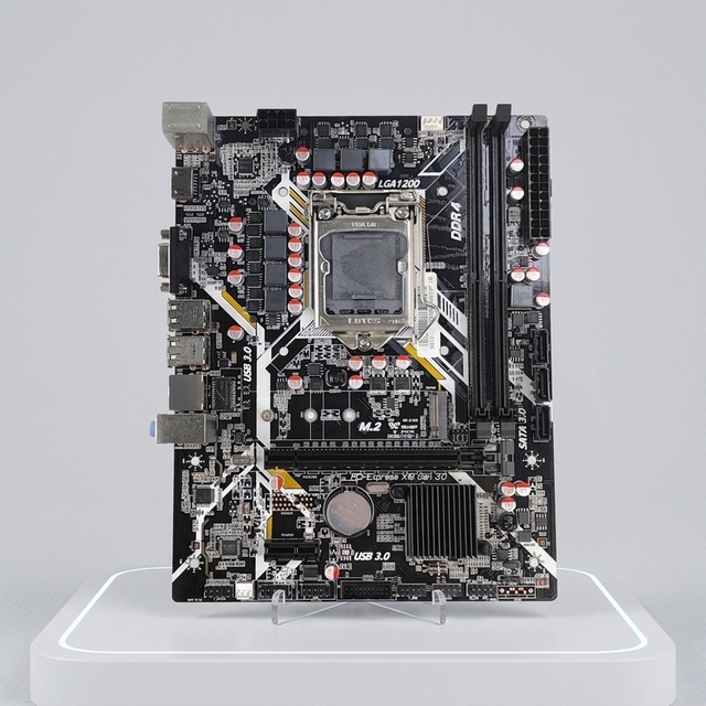 PCWINMAX Cost-Effective H410 LGA1200 Micro ATX DDR4 Motherboard OEM Wholesale for 10th/11th Gen I3/I5/I7 Desktop PCs