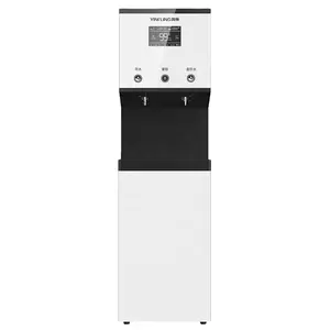 Filtre de distributeur d'eau chaude et froide de conception neuve de couleur blanche avec filtre de purificateur de distributeur d'eau de bouton poussoir de réfrigérateur