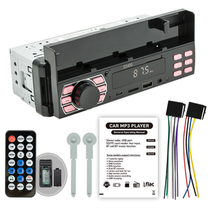 <span class=keywords><strong>Autoradio</strong></span> BQCC 1din MP3 FM avec charge Type-C, 7 couleurs de lumière, commande vocale AI, support téléphone, stéréo de voiture, TF, USB, AUX, télécommande, lecteur de voiture - Product Image 6