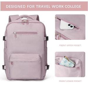 Flight Approved 17 Inch Large Capacity Travel <b>Backpack</b> <b>Women</b> Carry on Luggage <b>Backpack</b> for Business College - Product Image 2