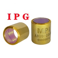 Capuchon de protection pour lentille laser à fibre optique avec interface QBH, pour sources d'alimentation Reci JPT BWT IPG, compatible avec les fenêtres en cristal, couleur or, H16.9 H17.5