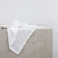Linge de table en lin pour mariage, serviettes de cuisine