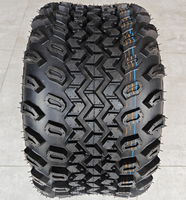 Pneus et jantes tout-terrain pour voiturettes de golf WANDA GOLF-CAR P334 22x11-8 22x11-10 23x10.50-12 23*10.50-12 4PR Pneus pour gazon