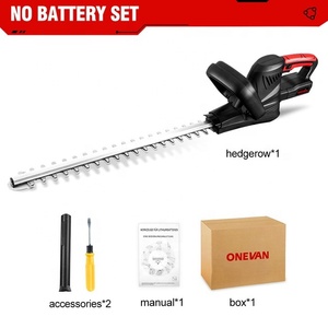 <span class=keywords><strong>Taille</strong></span>-<span class=keywords><strong>haie</strong></span> électrique sans fil à double lame avec moteur sans balais de 1500 W, scie à élaguer électrique pour la maison, rechargeable, bricolage - Product Image 2