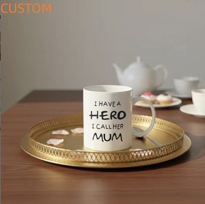 <span class=keywords><strong>Taza</strong></span> de Café con Diseño Moderno y Divertido para Mamá, a Prueba de Fugas, Apta para Microondas y Lavavajillas, Regalo para el Día de la Madre o Cumpleaños, Porcelana Blanca, 11 oz - Product Image 1