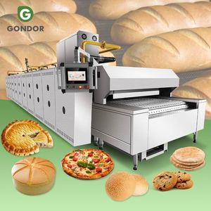 Equipo de Panadería Industrial, Horno de Túnel Automático para Galletas y Pan Pita, Precios de Hornos de Banda Transportadora para Panadería - Product Image 1