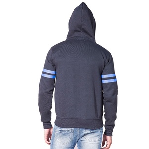 Sudadera con Capucha para Hombre, Diseño Color Block, Corte Regular, Informal, Otoño, Felpa, Mezcla de Poliéster y Algodón, Secado Rápido, con Bolsillo, 350g - Product Image 5