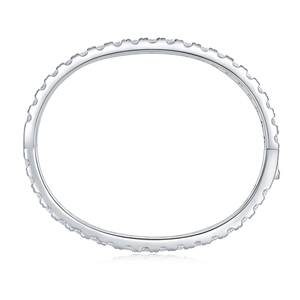 Wholesale Price 4mm Moissanite <b>Tennis</b> <b>Bracelet</b> Classic Style Synthetic Dia Bangle Ready to Ship for Christians - Product Image 2