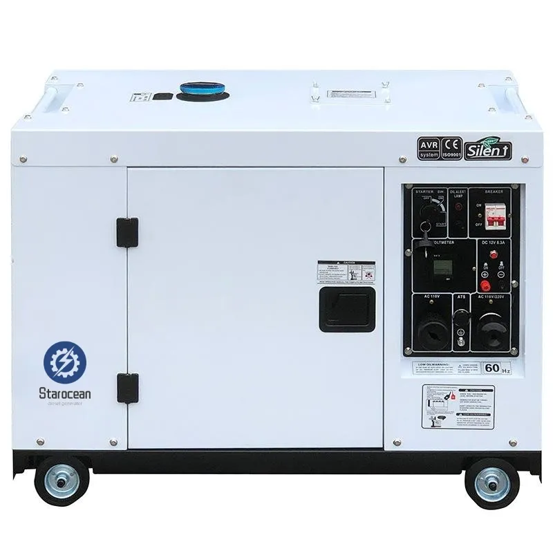 10kw 12kva Avondmaal Stille Generator Draagbare Diesel Generator